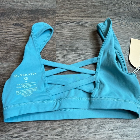 Blogilates Women's Blue Sports Bra - Picture 2 of 2